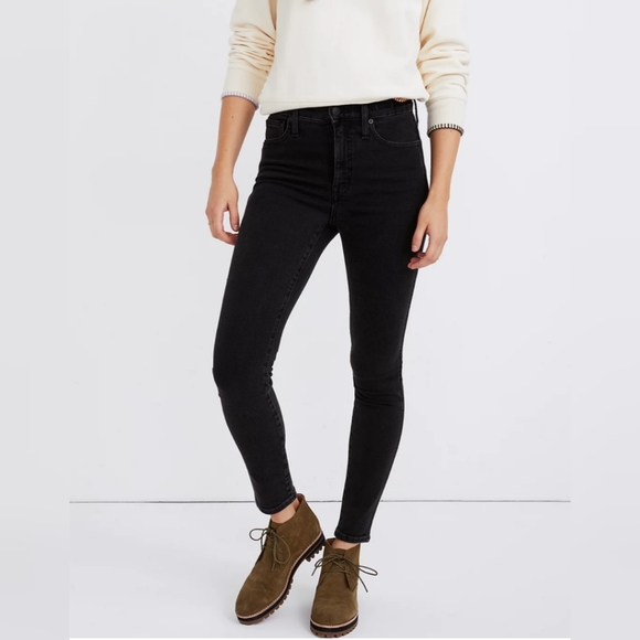 Madewell Denim - Madewell NWT 10" High-Rise Skinny Jeans in Starkey Wash